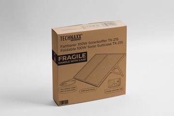 Technaxx Foldable 100W Solar Suitcase TX-215