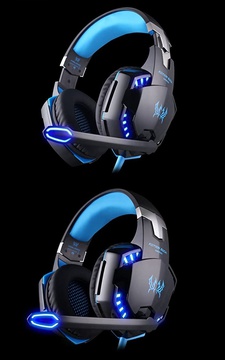 Kotion Each G2200 с вибрацией (Черно-синий)