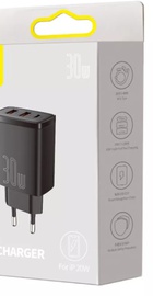 Baseus Compact Quick Charger 30W QC+ PD (1Type-C + 2USB) (CCXJ-E01)