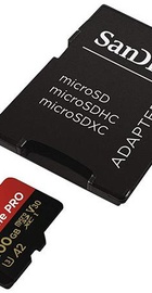 SanDisk 400 GB microSDXC UHS-I U3 Extreme Pro A2 + SD Adapter SDSQXCZ-400G-GN6MA