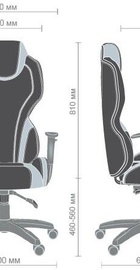 Art Metal Furniture(AMF) VR Racer Zeus (515410)