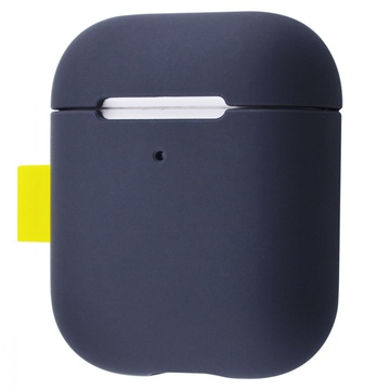 Baseus Woven Label Hook Protective Case for Airpods 1/2 Gray/Yellow
