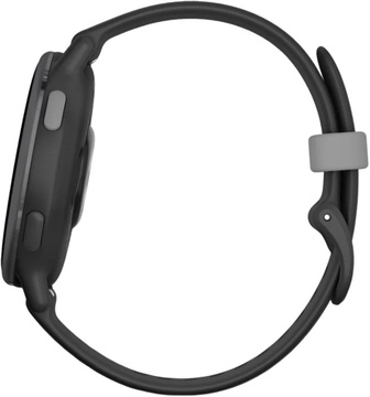 Garmin vivoactive 5 Slate Aluminum Bezel with Black Case and Silicone Band (010-02862-10)