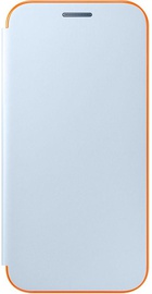 Samsung Neon Flip Cover for Galaxy A5 2017 A520 (EF-FA520PLEGRU) Blue
