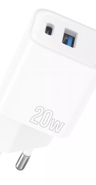 Proove Silicone Power Plus 20W (Type-C + USB) White