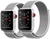 Apple Watch 42mm Series 3 GPS + Cellular Silver Aluminum Case with Seashell Sport Loop (MQK52)