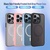 Blueo Frosted Anti-Drop Case for iPhone 15 with MagSafe Black