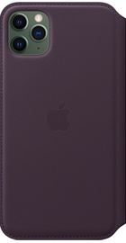Apple iPhone 11 Pro Max Leather Folio - Aubergine (MX092)