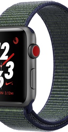Apple Watch Nike+ 42mm Series 3 GPS + Cellular Space Gray Aluminum with Midnight Fog Nike Sport Loop (MQLH2)