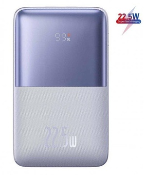 Baseus Power Bank 20000mAh Bipow Pro Digital Display PD 22.5W Purple (PPBD030005)