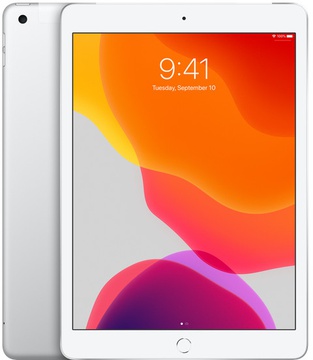Apple iPad 10.2-inch Wi-Fi + Cellular 32 GB Silver (MW6X2, MW6C2)