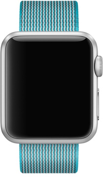 Apple Woven Nylon for Watch 42mm/44mm/45mm/46mm/49mm Scuba Blue (MM9X2)