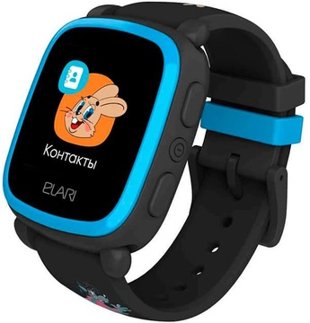 ELARI KidPhone NyPogodi Black с GPS-трекером (KP-NP-BP)