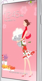 Samsung I9192 Galaxy S4 Mini Duos White La Fleur (UA UCRF)