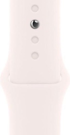 Apple Watch Series 11 GPS + Cellular 42mm Rose Gold Alu. Case w. Light Blush Sport Band - S/M (MF8E4)