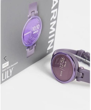 Garmin Lily Midnight Orchid Bezel with Deep Orchid Case and Silicone Band (010-02384-12) (UA)