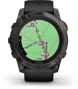 Garmin Fenix 7X Pro Solar Slate Gray w. Black Band (010-02778-00/01)