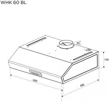 Pyramida WHK 60 BL