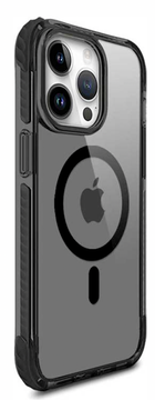 FJ Gears EchoWave Case with MagSafe for iPhone 15 Pro Max Black