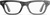 Ray-Ban Meta Blayzer Optics Gen2 Standard - Matte Transparent Ice Grey / Clear (RW7001 8529 50-19)