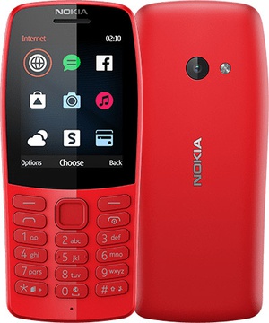 Nokia 210 Dual SIM 2019 Red (16OTRR01A01)
