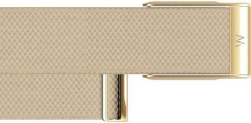 WHOOP MG Luxe Band Dune with Gold - 12-Month Membership