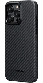 Pitaka MagEZ Case Pro 4 Twill 1500D Black/Grey for iPhone 15 Pro Max (KI1501PMP)