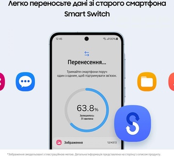 Samsung Galaxy A55 5G 8/128GB Awesome Lilac (SM-A556BLVA)
