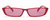 TOYEARN Rectangle Sexy Ladies Cat Eye Sunglasses Women 2018 (C06 Red frame/Pink Glasses)