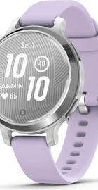 Garmin Lily 2 Active Silver with Purple Jasmine Silicone Band (010-02891-01)