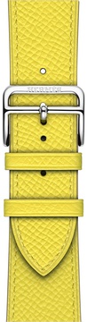 Apple Watch Hermes Leather Single Tour 42mm/44mm/45mm/46mm/49mm Lime Epsom (MPXE2)