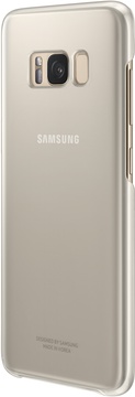 Samsung Silicone Cover Clear Gold for Samsung Galaxy S8 G950 (EF-QG950CFEGRU)