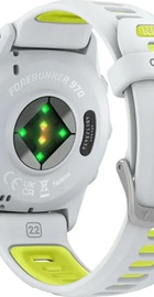 Garmin Forerunner 970 Titanium w. Whitestone Case and Whitestone/T. Amp Yellow Band (010-02969-01/11)