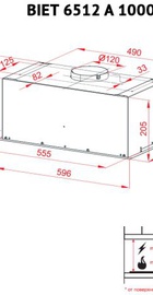 Perfelli BIET 6512 A 1000 BL LED