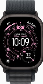 Apple Watch Ultra 3 GPS + Cellular 49mm Black Tit. Case w. Black Alpine Loop - Large (MF0X4)
