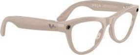 Ray-Ban Meta Skyler Gen 2 Stand.Shiny Chalky Gray Frame/Clear to Sapphire Transit.Lenses RW4014 6700MF 52-20