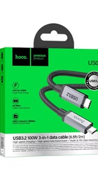 Hoco US06 USB 3.2 Type-C to Type-C 100W (2m)