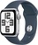 Apple Watch SE 2 GPS + Cellular 44mm Silver Aluminum Case w. Storm Blue Sport Band - M/L (MRHH3)