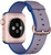 Apple Watch Sport 38mm Rose Gold Aluminum Case with Royal Blue Woven Nylon (MMF42)