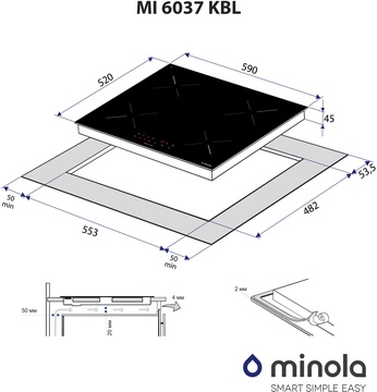 Minola MI 6037 KBL