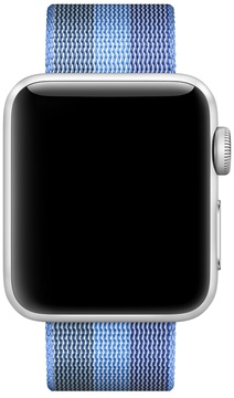 Apple Watch Woven Nylon Band 38mm/40mm/41mm/42mm Tahoe Blue (MPVX2)