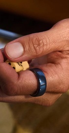 Oura Ring 4 Ceramic Midnight Size 10 (JZ90-57455-10)