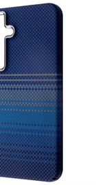 WAVE Gleam Case with Magnetic Ring Samsung Galaxy S26+ (blue stripes)