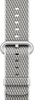 Apple Watch 38mm/40mm/41mm/42mm White Check Woven Nylon (MQVA2)