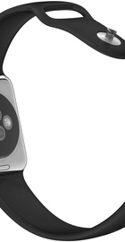 Apple Watch 42mm/44mm/45mm/46mm/49mm Black Sport Band M/L & L/XL (MU9L2)