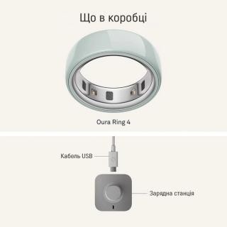 Oura Ring 4 Ceramic Tide Size 9 (JZ90-57461-09)