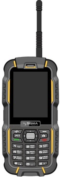 Sigma mobile X-treme DZ67 Travel Black Orange (UA UCRF)