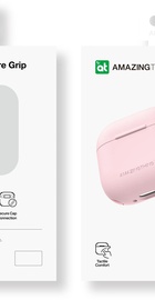 AmazingThing Omni GripClip Case for Airpods 4 Pink