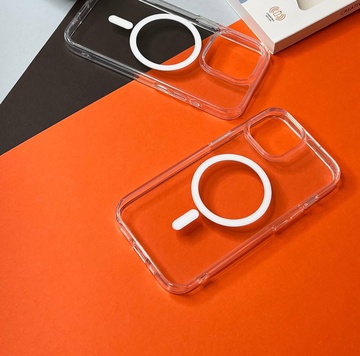 Unique MagSafe Case for iPhone 15 Clear