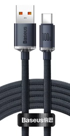 Baseus Crystal Shine Series Fast Charging Type-C 100W (2m) Grey